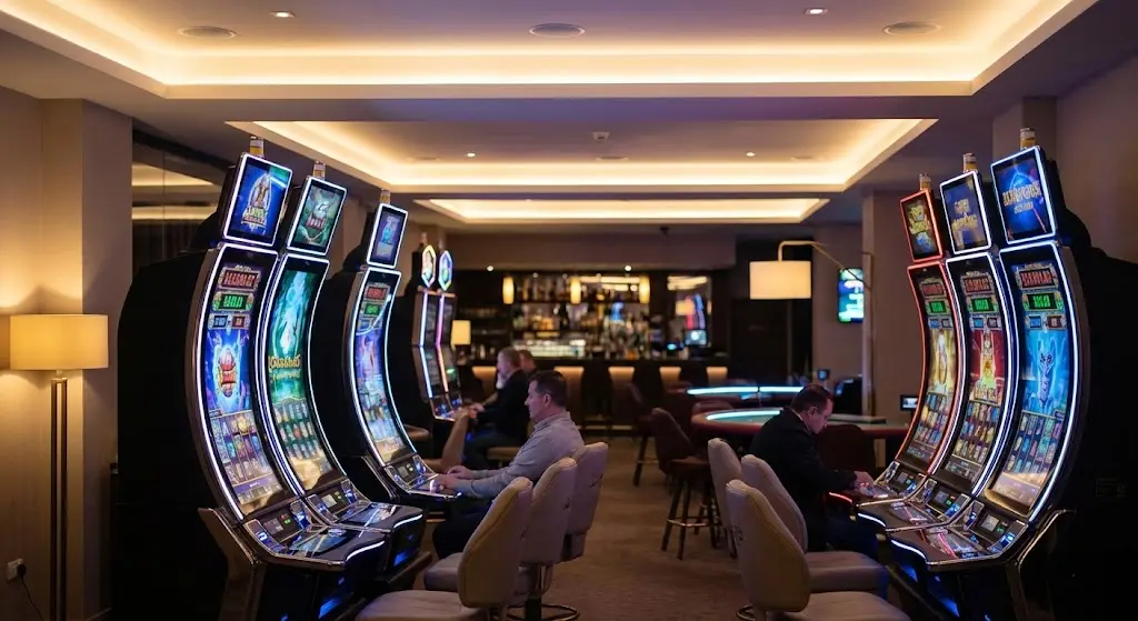 Automaty, sloty i spokojne spiny